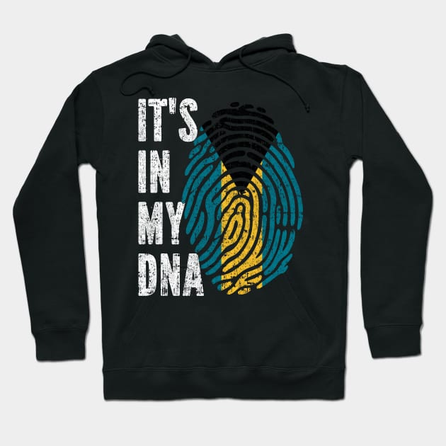 IT'S IN MY DNA Bahamas Flag Men Women Kids Hoodie by simonStufios